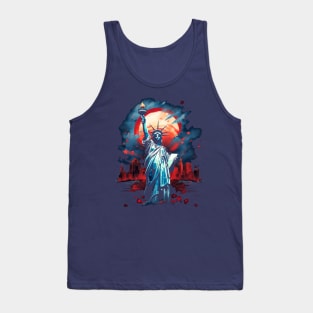 Glorious Statue of Liberty Tank Top